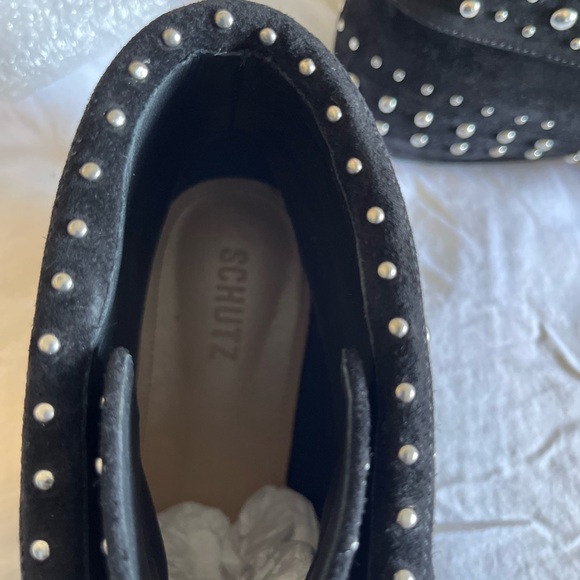 🌺NWT Schutz Eve Studded Boots, Size 10 - Picture 5 of 10